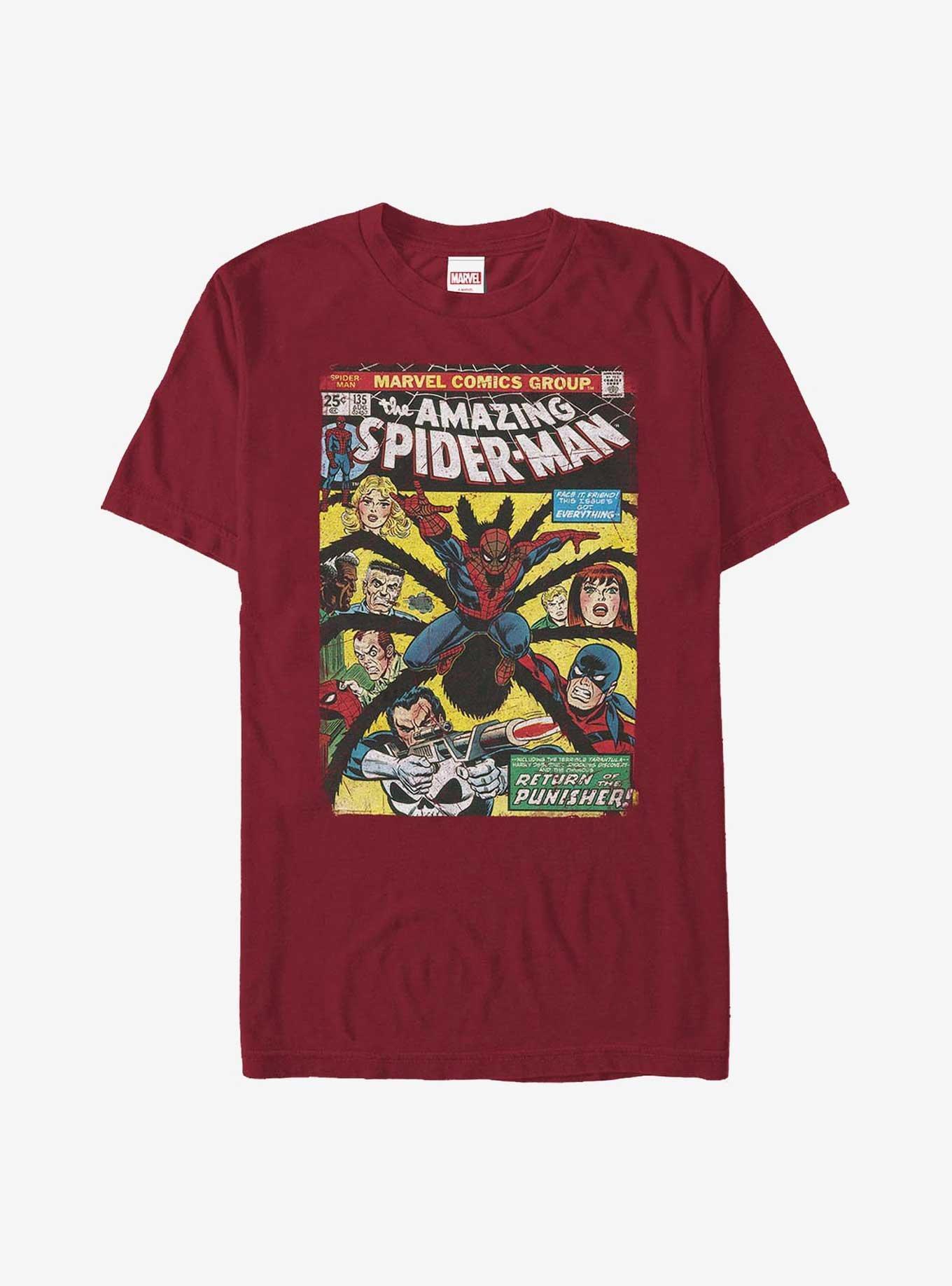 Marvel Spider-Man Spidey Cover T-Shirt Product Image