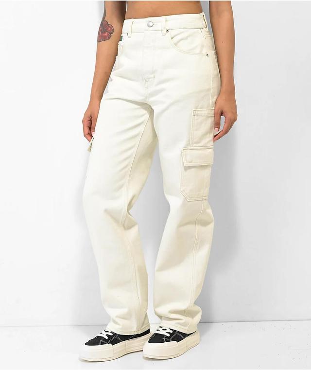 Empyre Tori White Cargo Skate Jeans Product Image