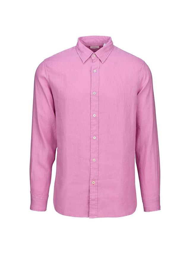 Mens Amalfi Linen Shirt Product Image