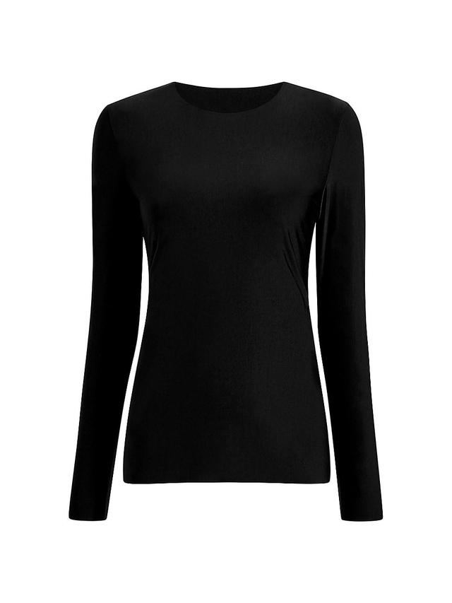 Womens Butter Knit Long-Sleeve T-Shirt Product Image