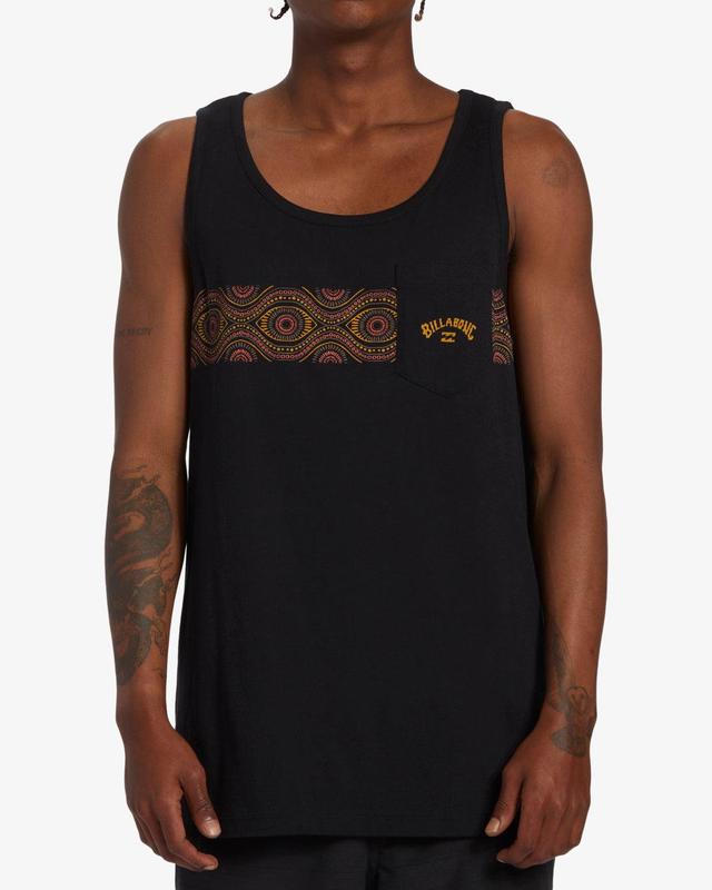 Spinner Tank - Black Male Product Image