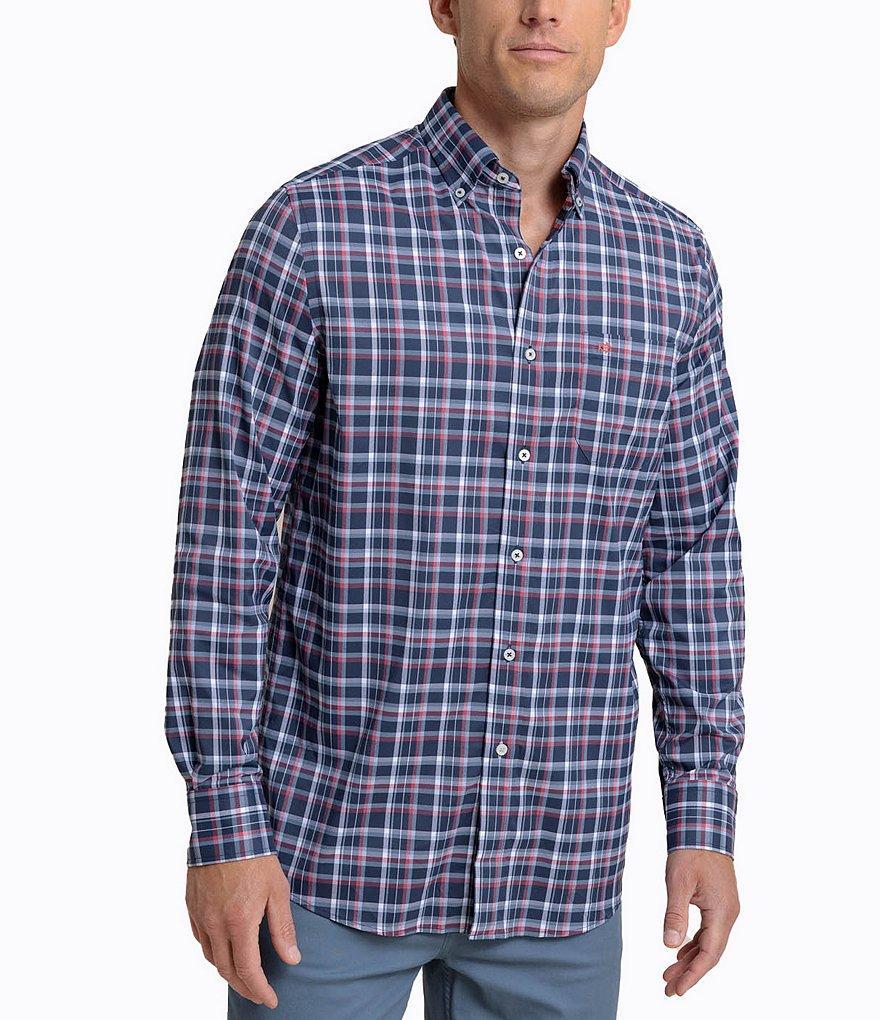 Southern Tide Intercoastal Performance Stretch Bellinger Plaid Long Sleeve Woven Shirt Product Image