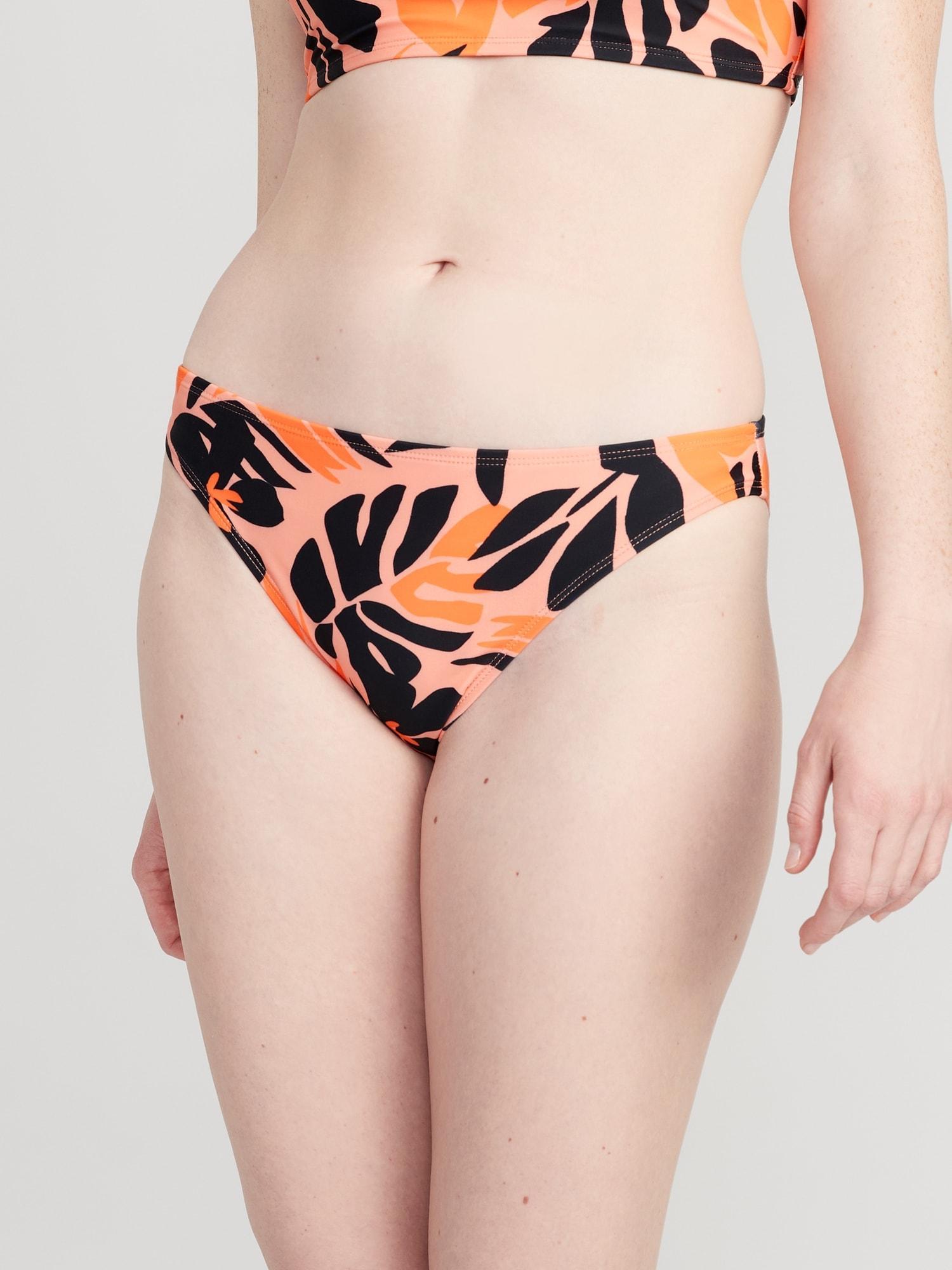 High-Waisted Classic Bikini Swim Bottoms Product Image