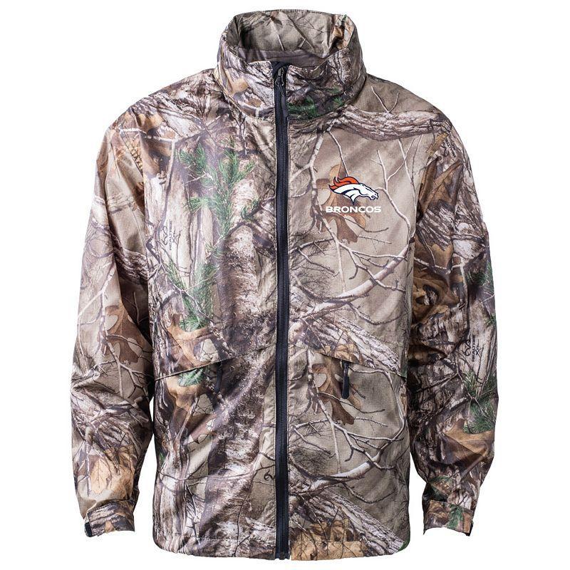 Mens Dunbrooke Realtree Camo Denver Broncos Circle Sportsman Waterproof Packable Full-Zip Jacket Product Image