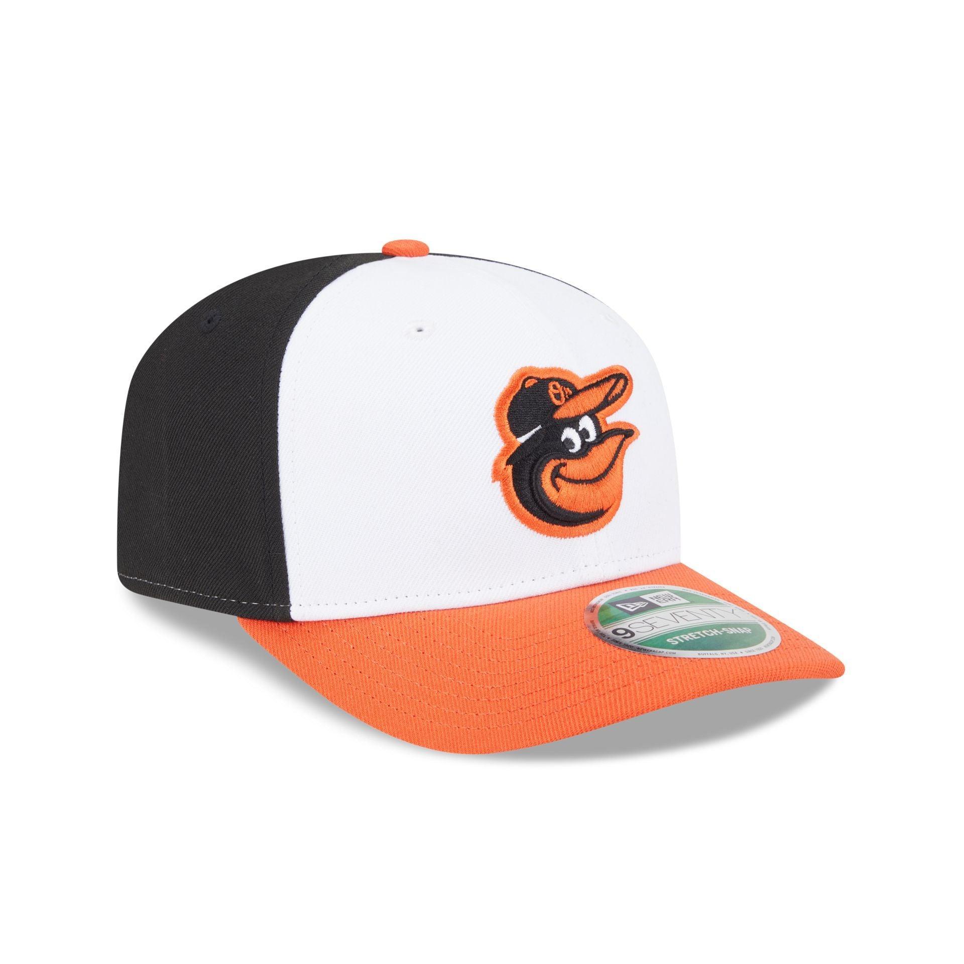 Baltimore Orioles Home 9SEVENTY Stretch-Snap Hat Male Product Image