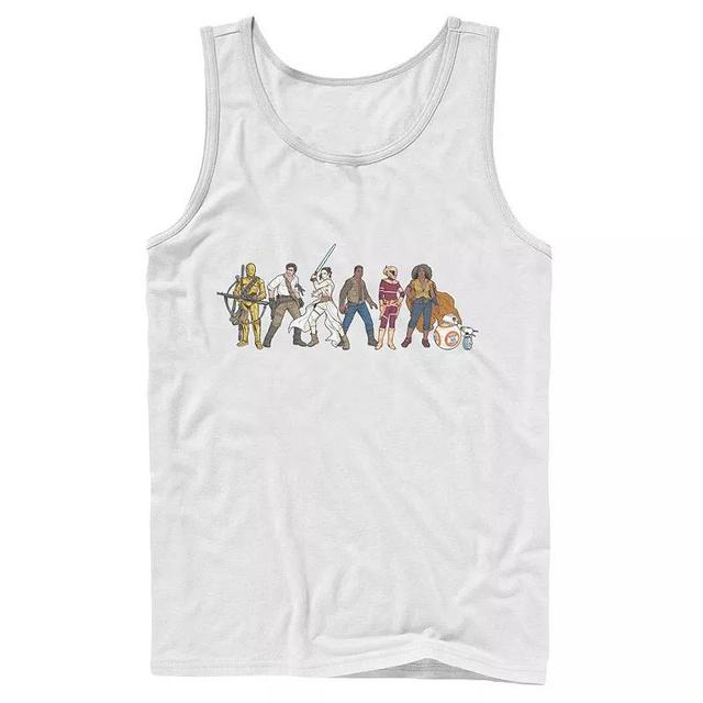 Mens Star Wars The Rise of Skywalker Rebel Line Tank Top Product Image