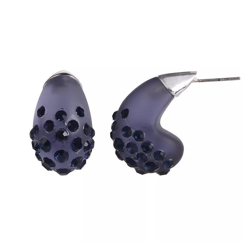 Emberly Blue Stone Teardrop Stud Earrings, Womens Product Image