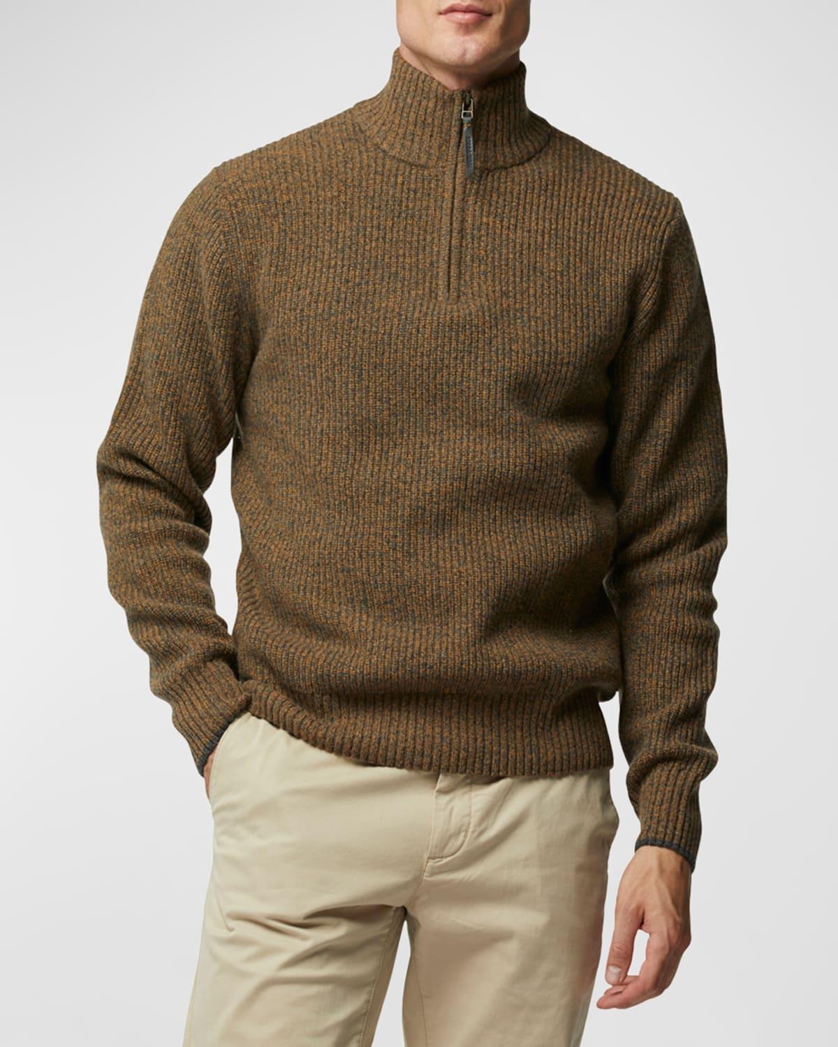 Rodd & Gunn Robbies Road Quarter Zip Sweater Product Image