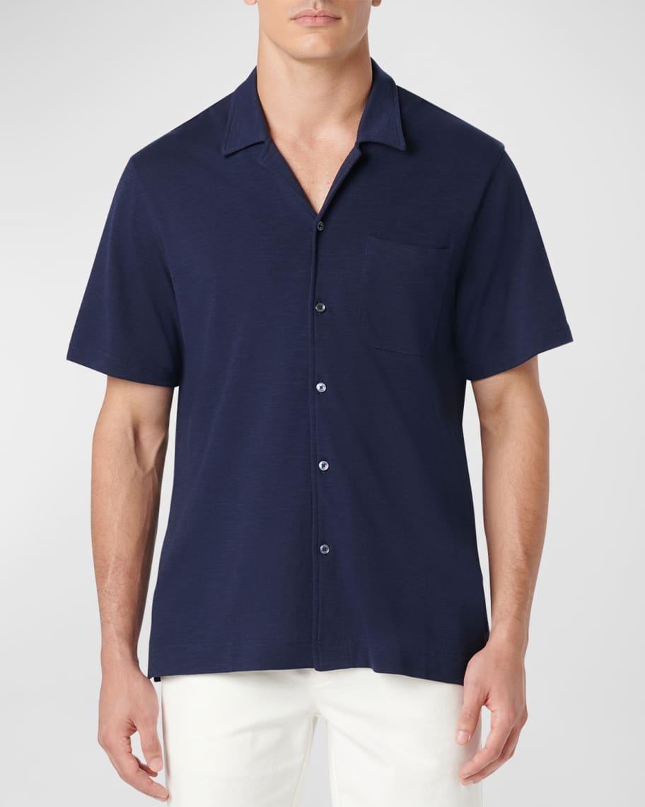 Mens Cotton-Blend Camp Shirt Product Image