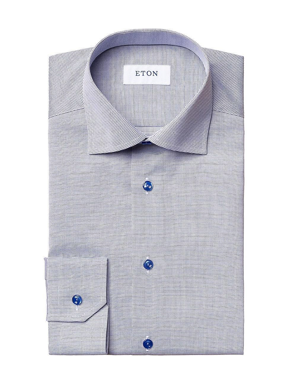 Eton Slim Fit Solid Dress Shirt Product Image