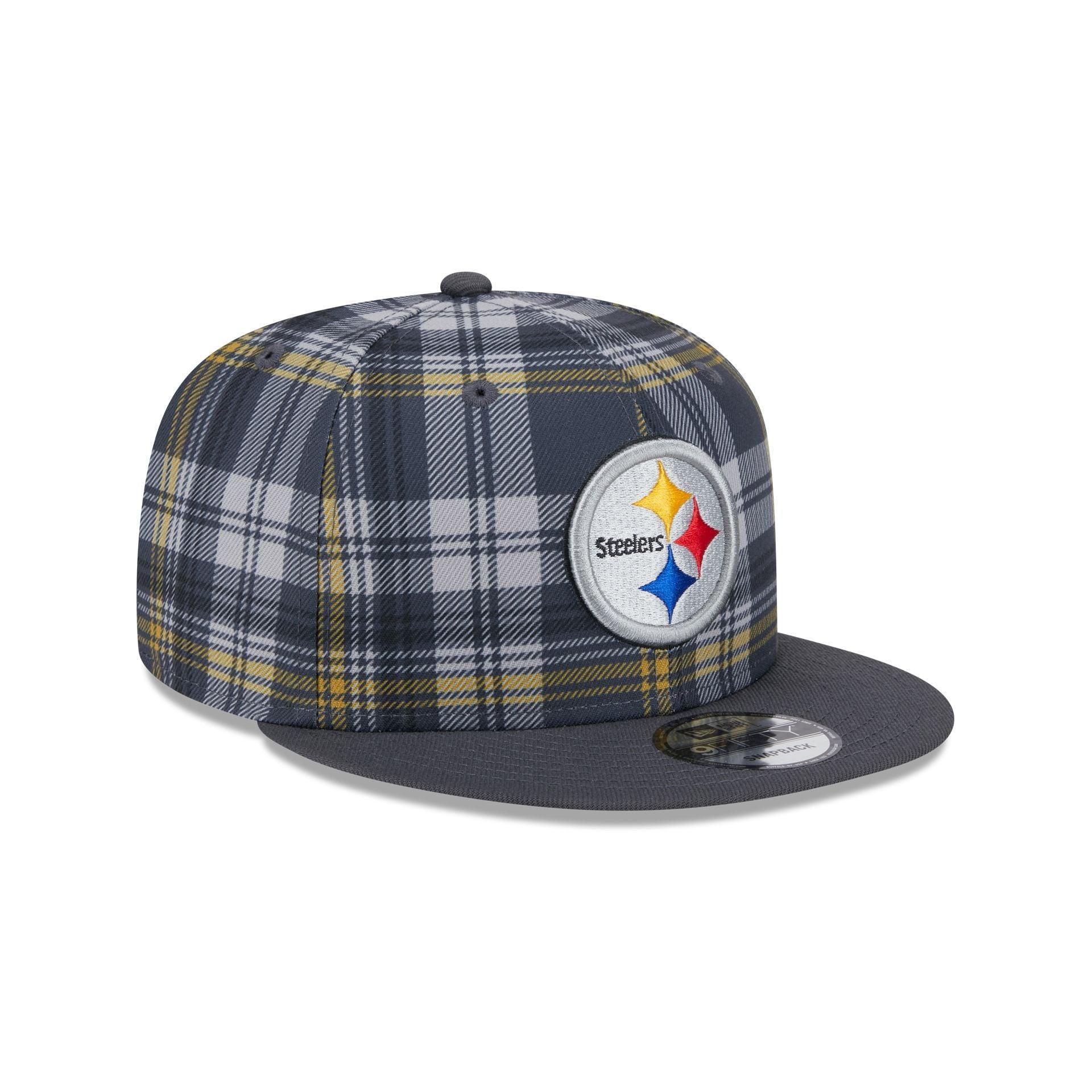 Pittsburgh Steelers 2024 Sideline Statement Gray 9FIFTY Snapback Hat Male Product Image