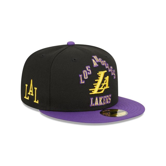 Los Angeles Lakers 2023 City Edition 59FIFTY Fitted Hat Male Product Image