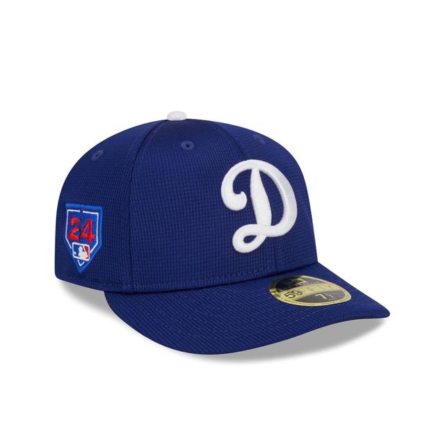 Los Angeles Dodgers 2024 Spring Training Low Profile 59FIFTY Fitted Hat Male Product Image