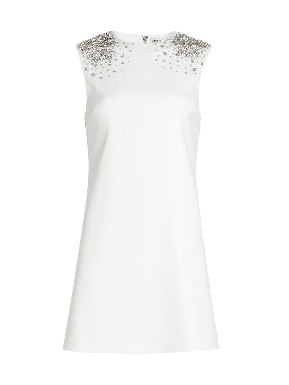 Womens Almira Embellished Minidress Product Image