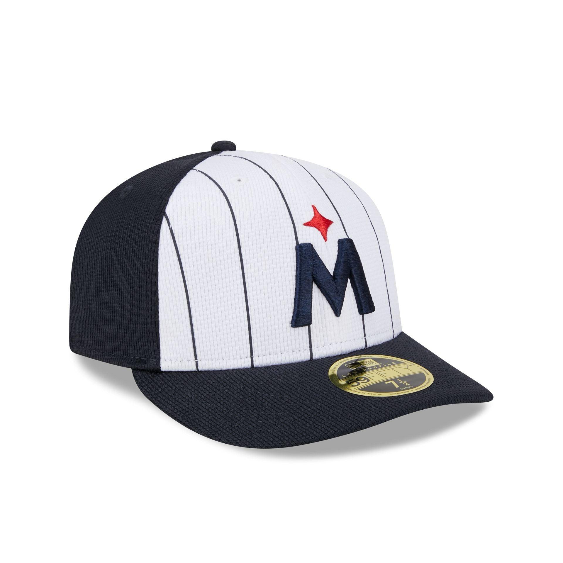 Minnesota Twins 2024 Batting Practice Low Profile 59FIFTY Fitted Hat Male Product Image