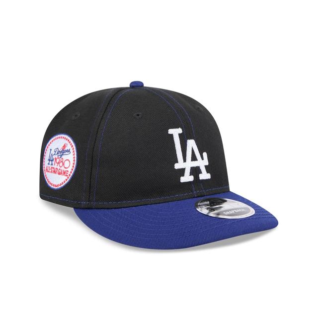 Los Angeles Dodgers Thunder Crown Retro Crown 9FIFTY Snapback Hat Male Product Image