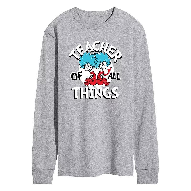 Mens Dr. Seuss Teacher of All Things Tee Product Image