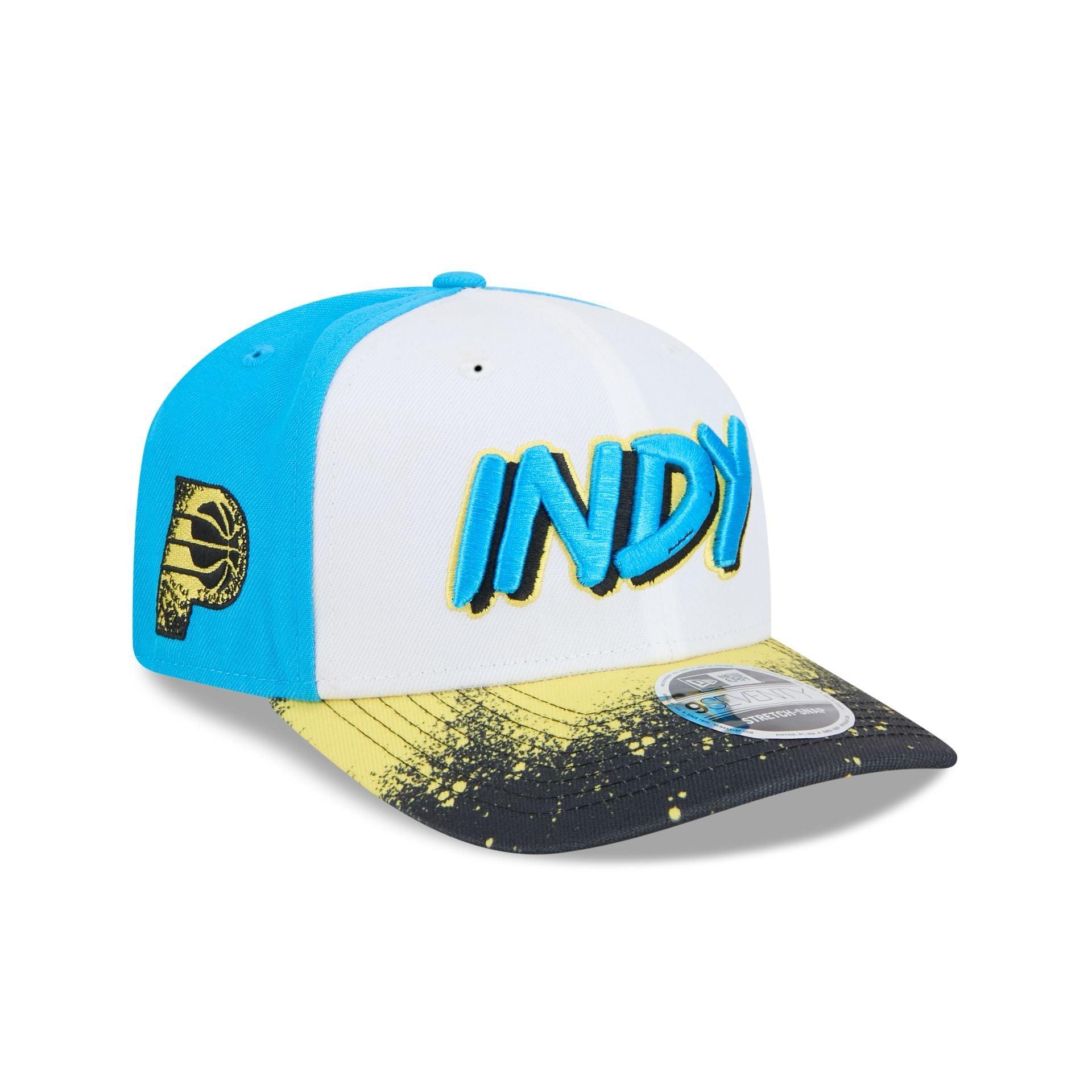 Indiana Pacers 2024 City Edition 9SEVENTY Stretch-Snap Hat Male Product Image