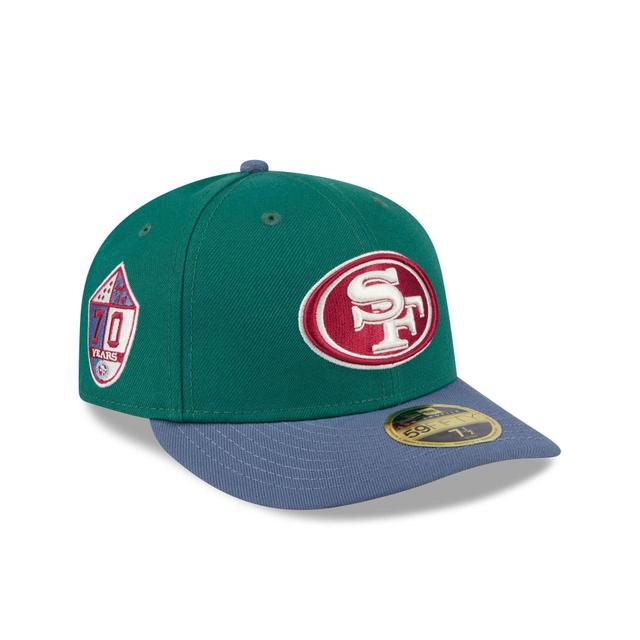 San Francisco 49ers Green Gemstone Low Profile 59FIFTY Fitted Hat Male Product Image