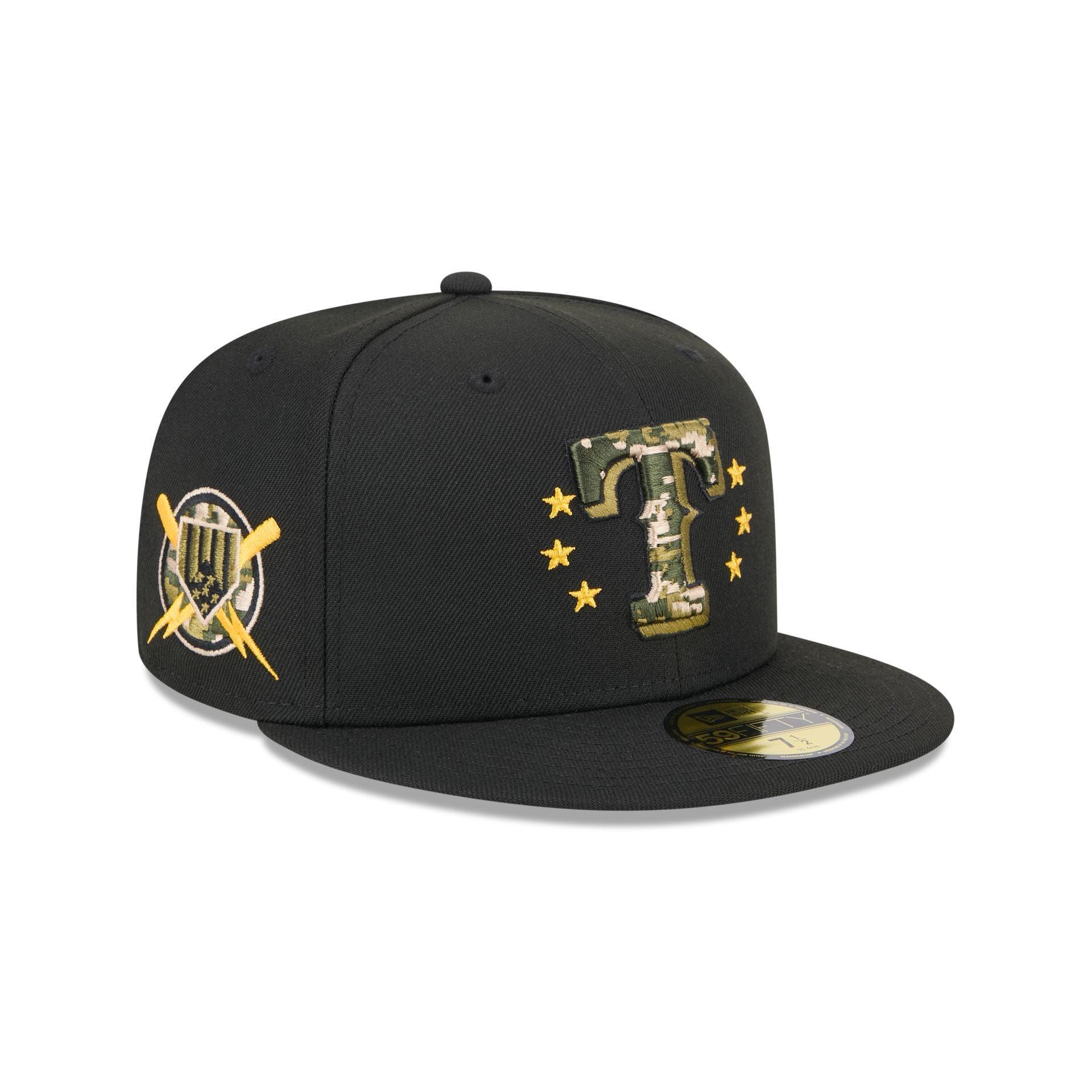 Texas Rangers Armed Forces Day 2024 59FIFTY Fitted Hat Male Product Image