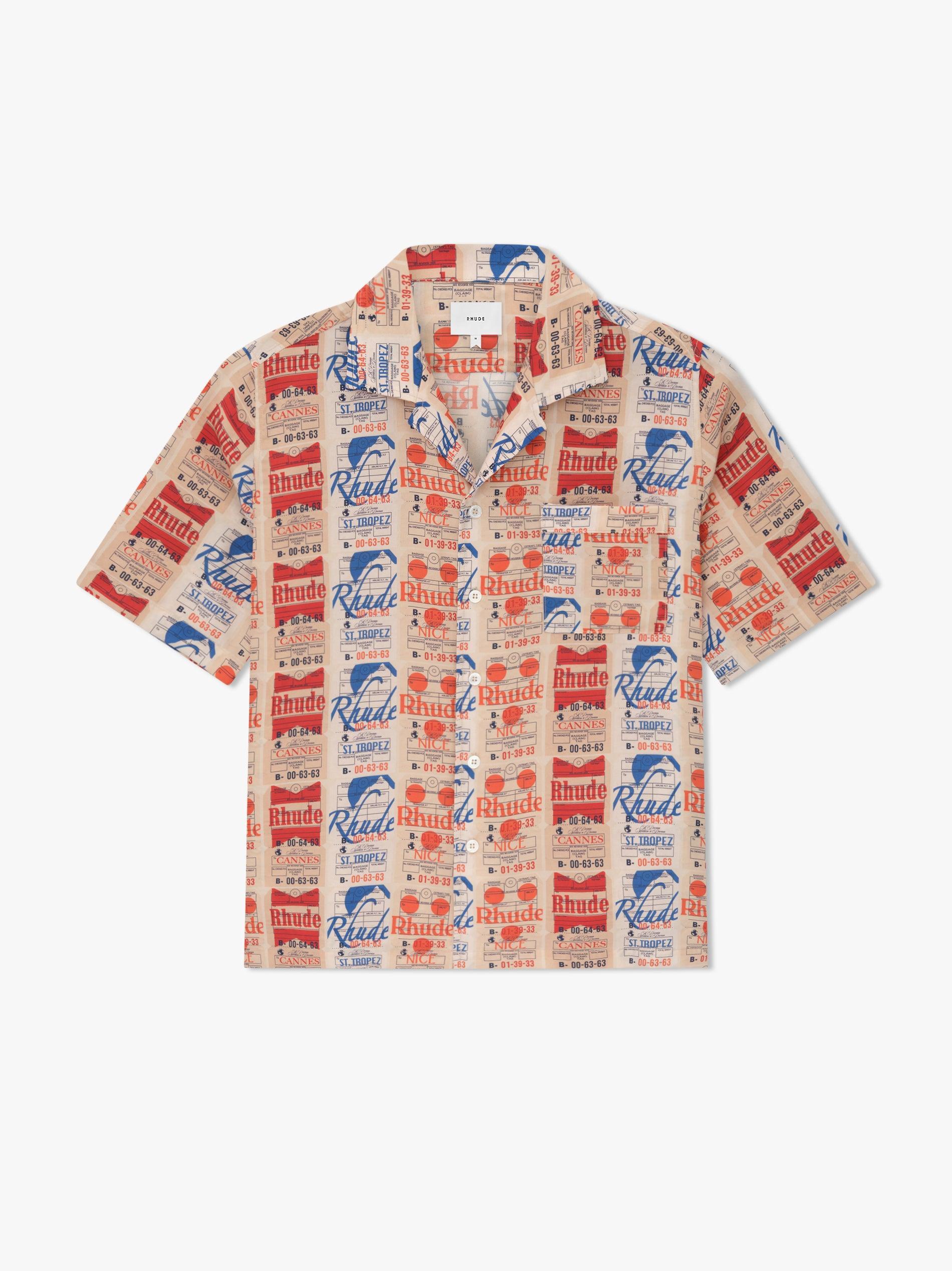 VOYAGE DE RHUDE SILK SHIRT Male Product Image