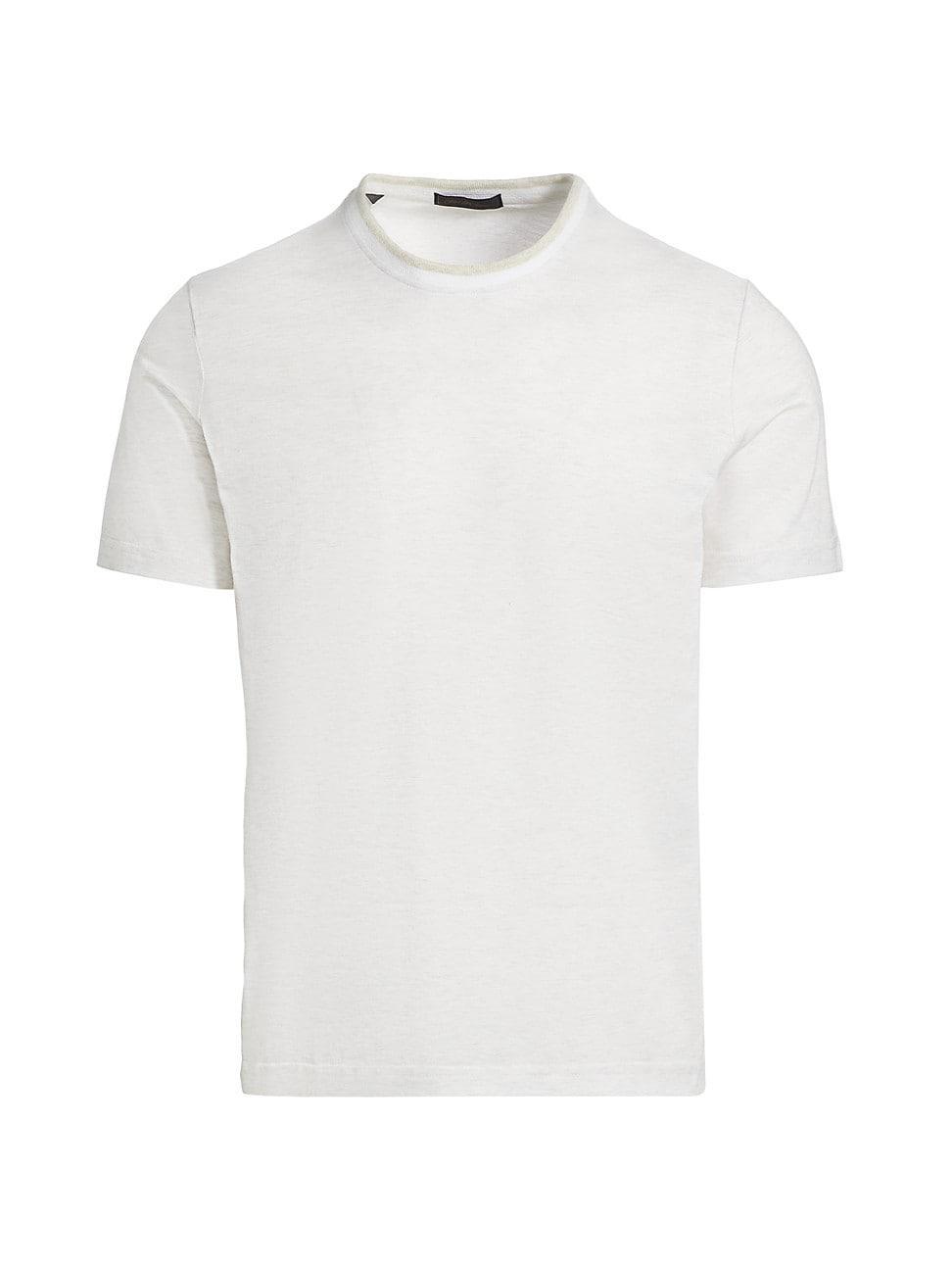 Mens COLLECTION Mlange Cotton T-Shirt Product Image