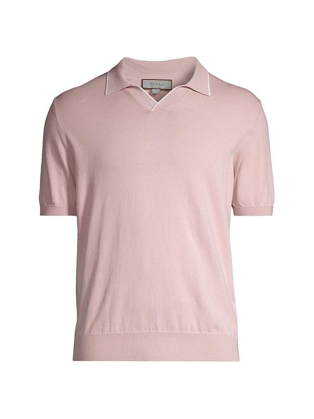 Mens Cotton Polo Shirt Product Image