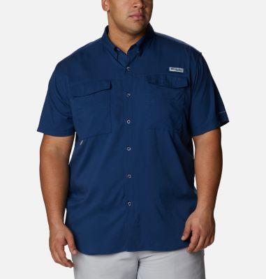 Columbia Men's PFG Blood and Guts IV Woven Short Sleeve Shirt - Big- Product Image