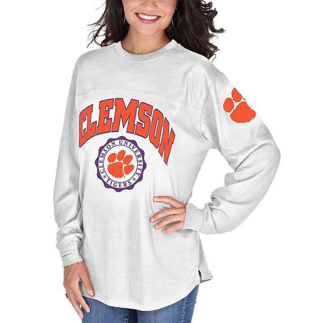 Womens Clemson Tigers Edith Long Sleeve T-Shirt Product Image