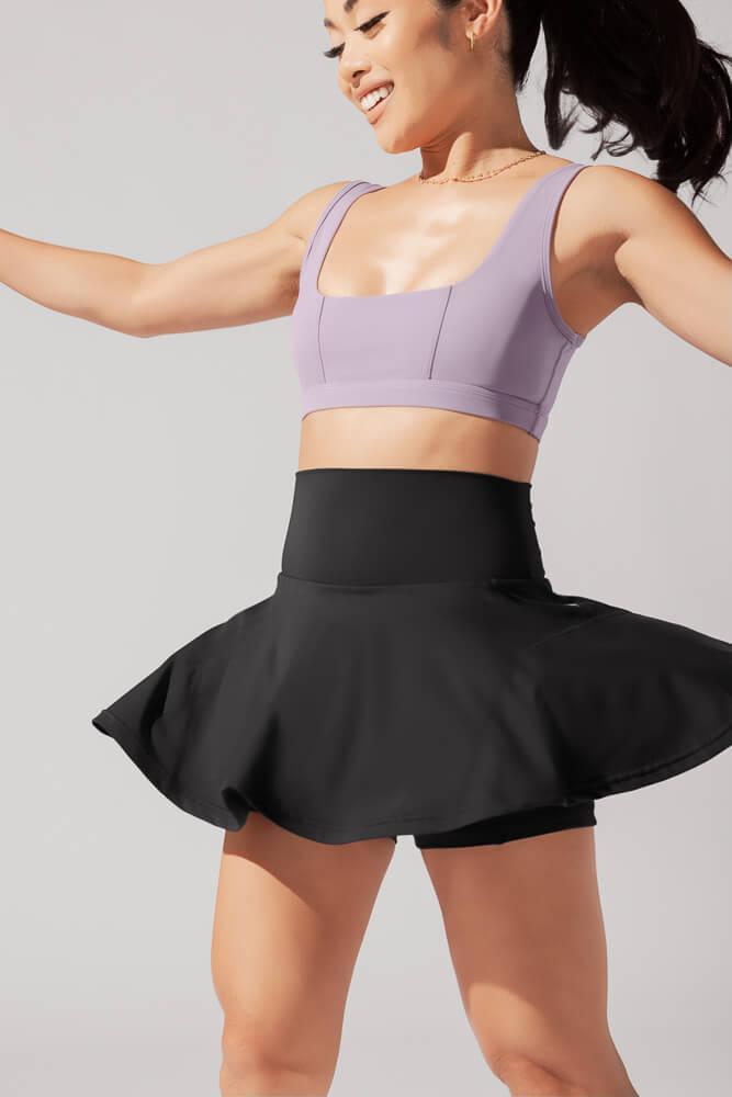 Twirl Skort - Black Product Image