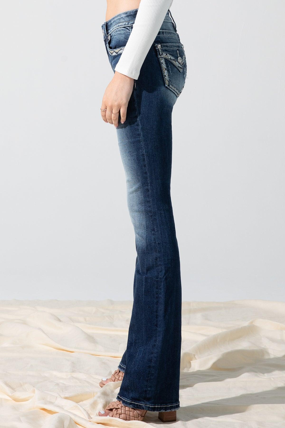 Boundless Border Bootcut Jeans Product Image