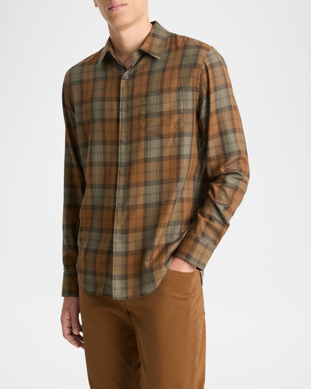 Men's Castaic Plaid Sport Shirt Product Image