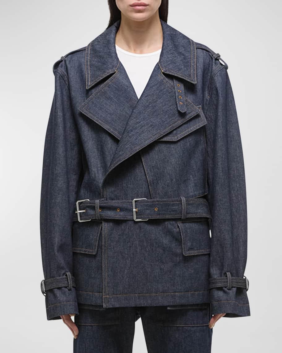 Denim Rider Trench Coat Product Image