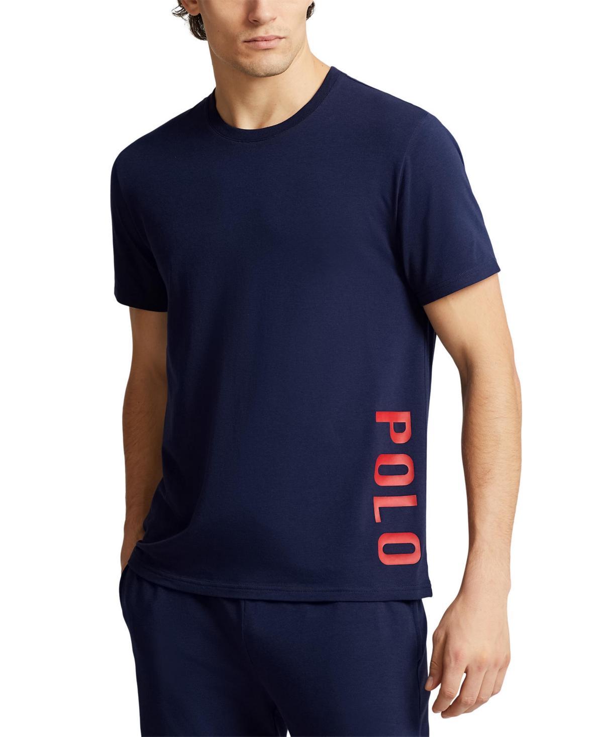 Polo Ralph Lauren Mens Short-Sleeve Logo Sleep Shirt Product Image