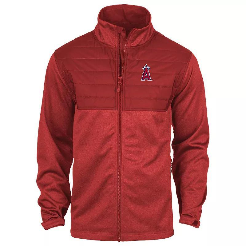 Mens Dunbrooke Heather Los Angeles Angels Explorer Full-Zip Jacket Product Image