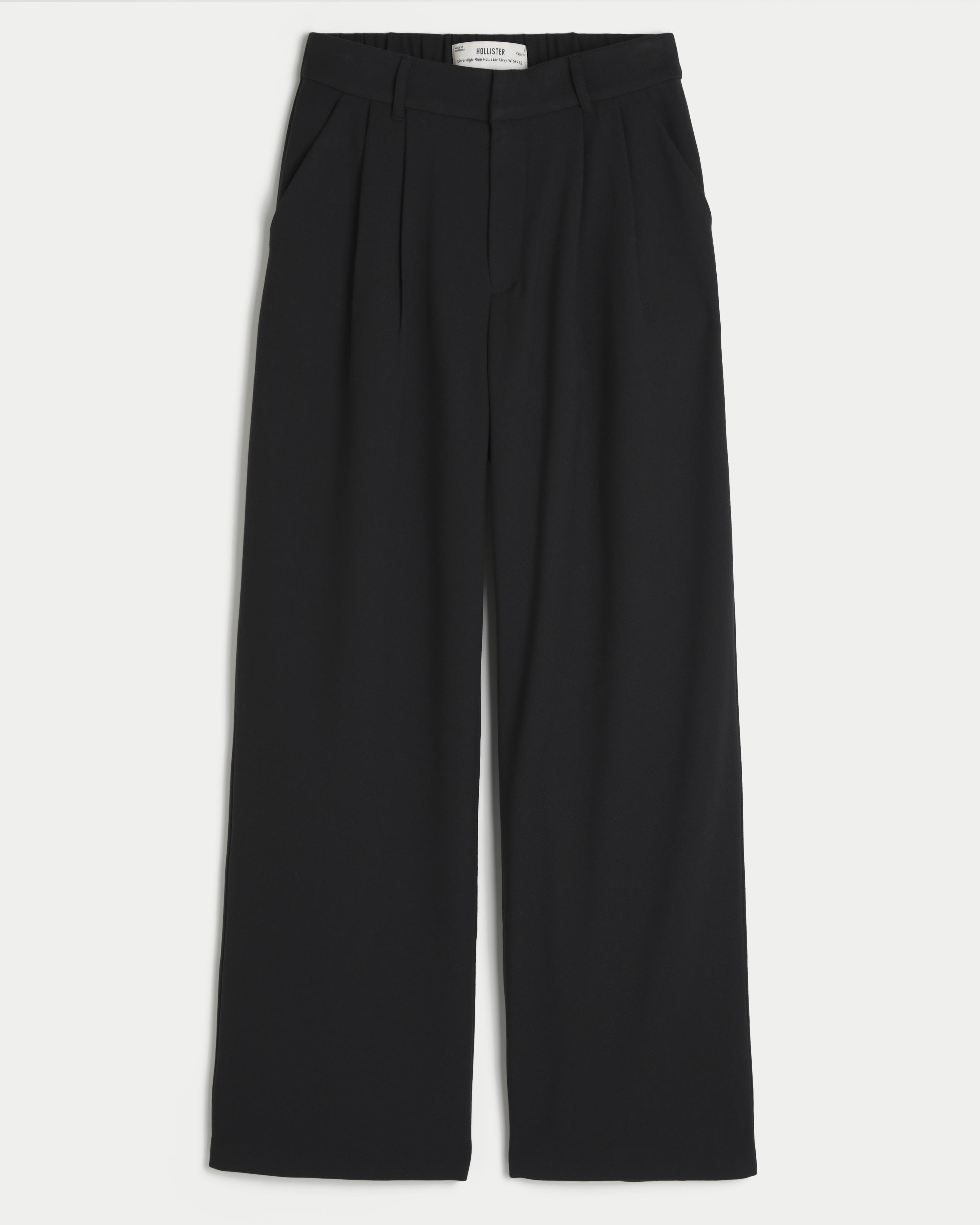 Hollister Livvy Ultra High-Rise Wide-Leg Pants Product Image