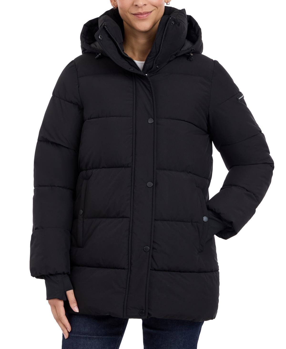 Bcbgmaxazria Womens Hooded Puffer Coat Product Image