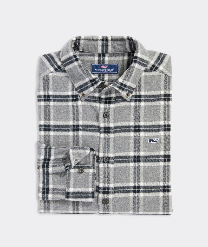 Vineyard Flannel Plaid Shirt Product Image