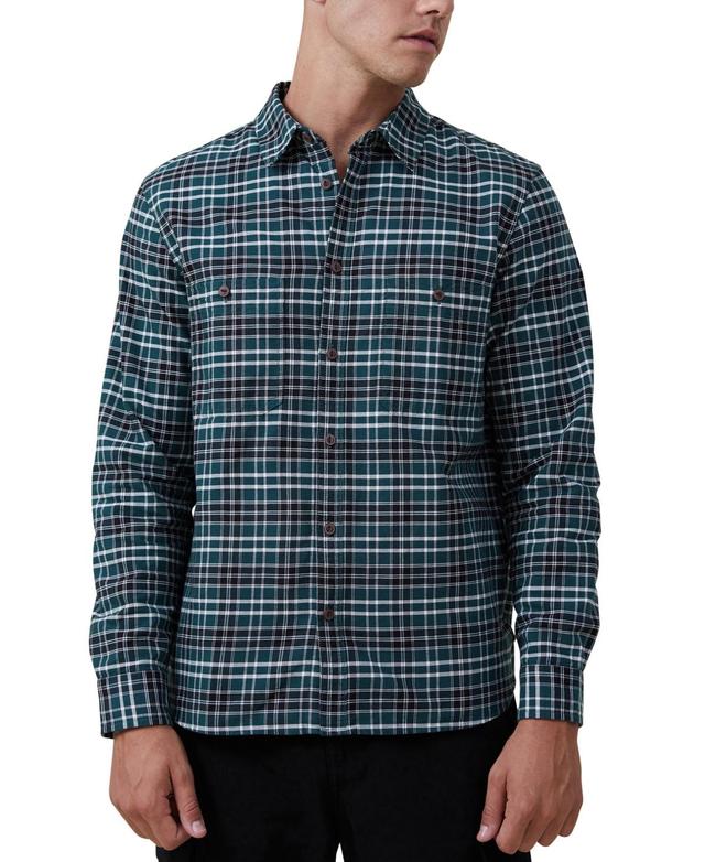 Cotton On Mens Brooklyn Long Sleeve Shirt Product Image