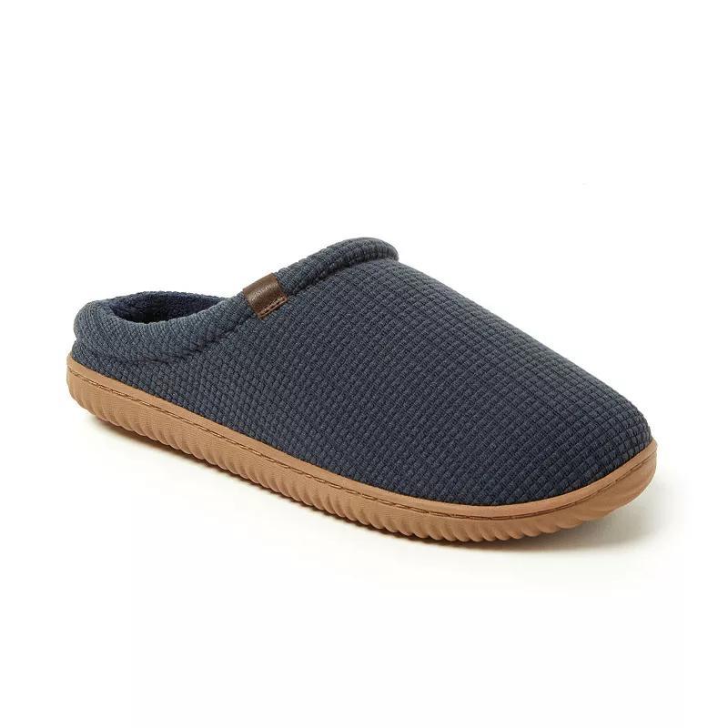 Dearfoams Case Mens Casual Clog Slippers Blue Product Image