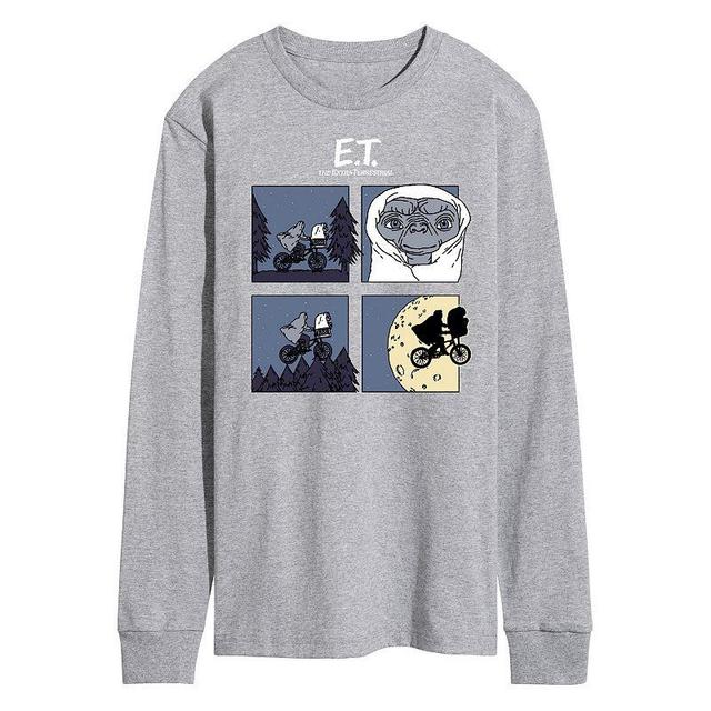 Mens ET Squares Long Sleeve Tee Product Image