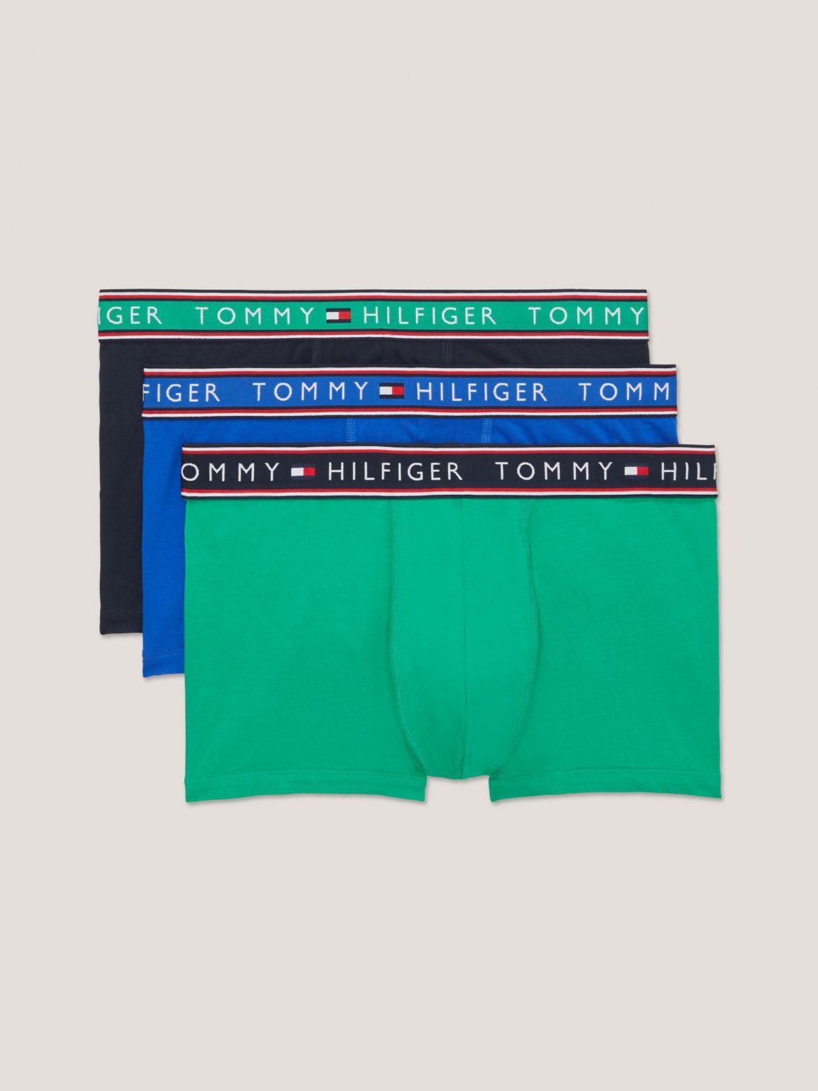 Tommy Hilfiger Men's Cotton Stretch Trunk 3-Pack Product Image