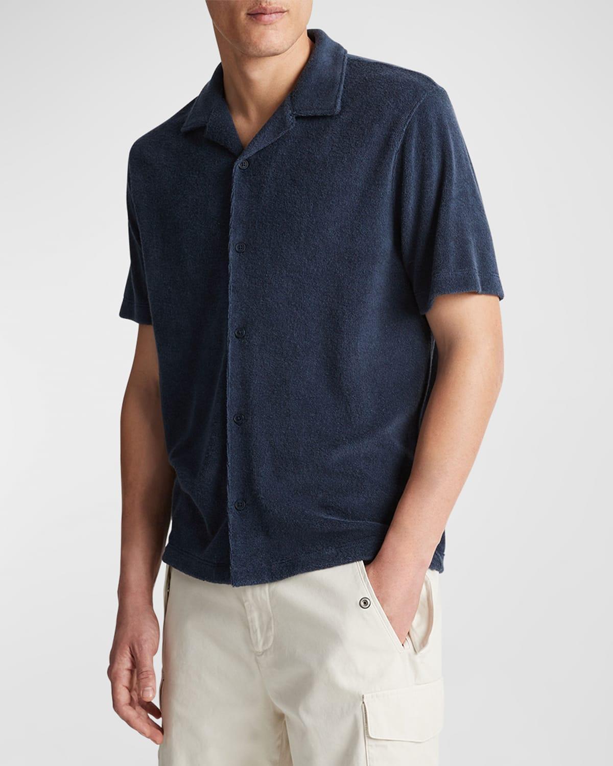 Mens Terry Toweling Camp Shirt Product Image