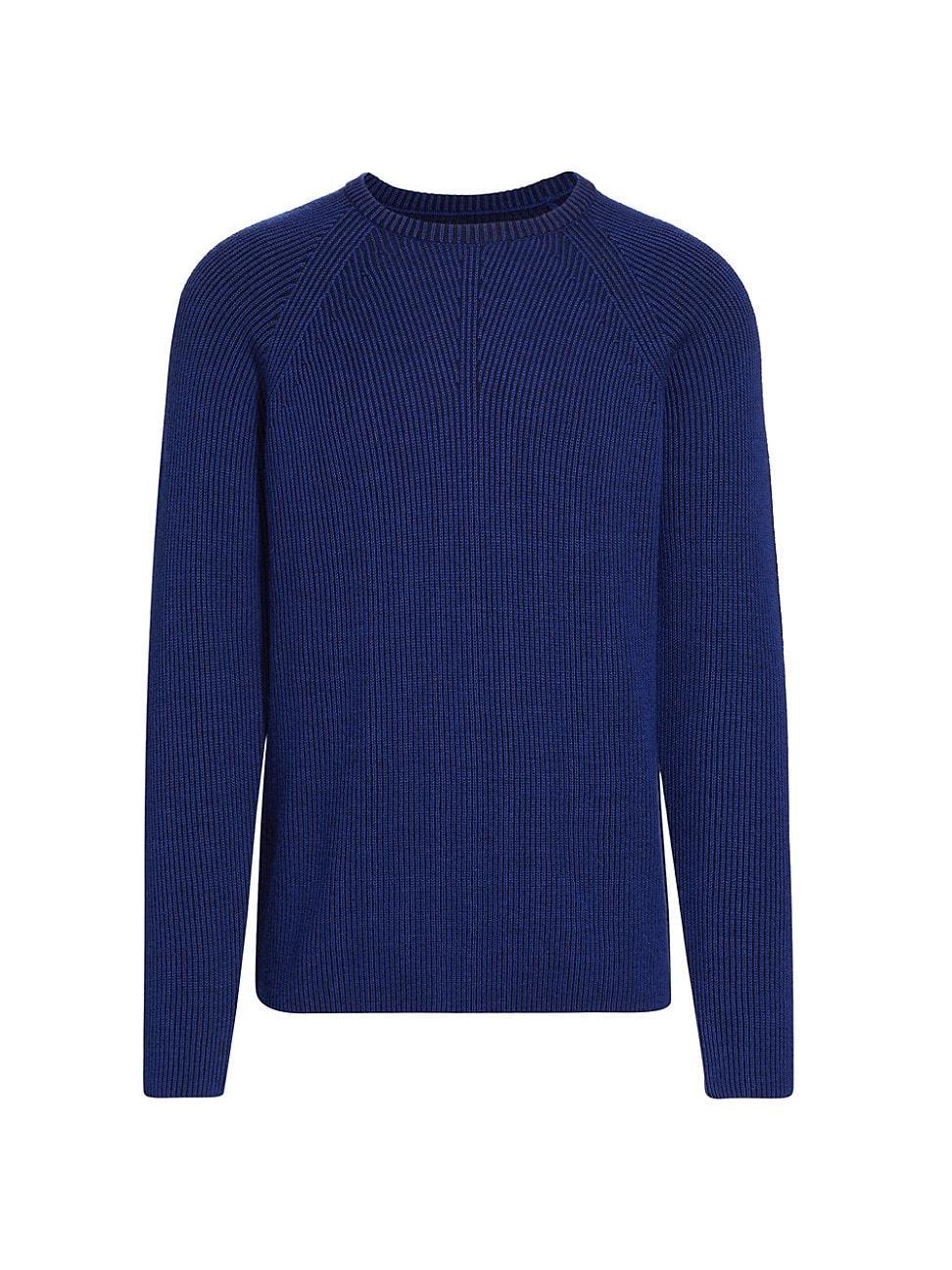 Mens COLLECTION Ribbed Crewneck Sweater Product Image