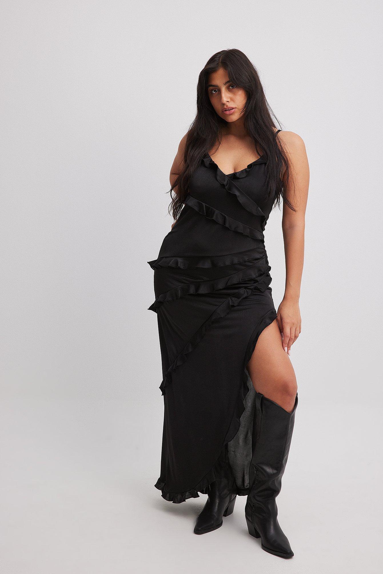 Frill Maxi Dress Product Image