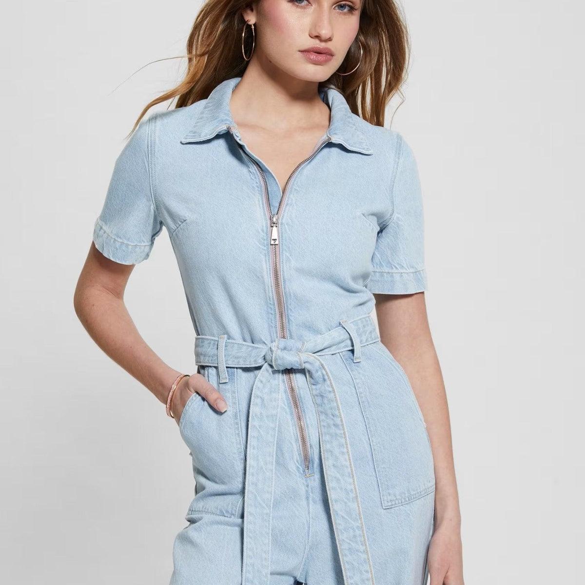 Brenda Jumpsuit - Seaside Blue Product Image