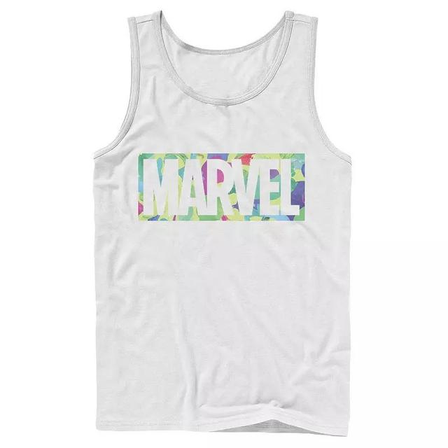 Mens Marvel Colorful Logo Tank Top, Boys Product Image