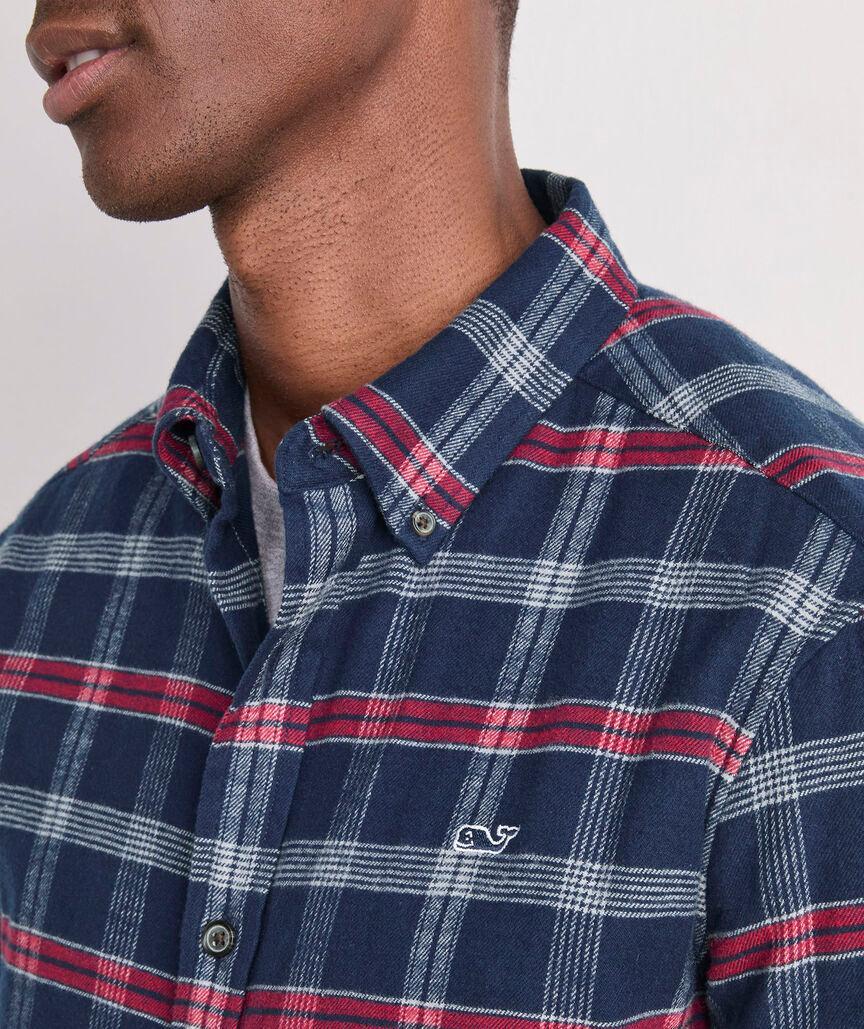 Vineyard Flannel Plaid Shirt Product Image