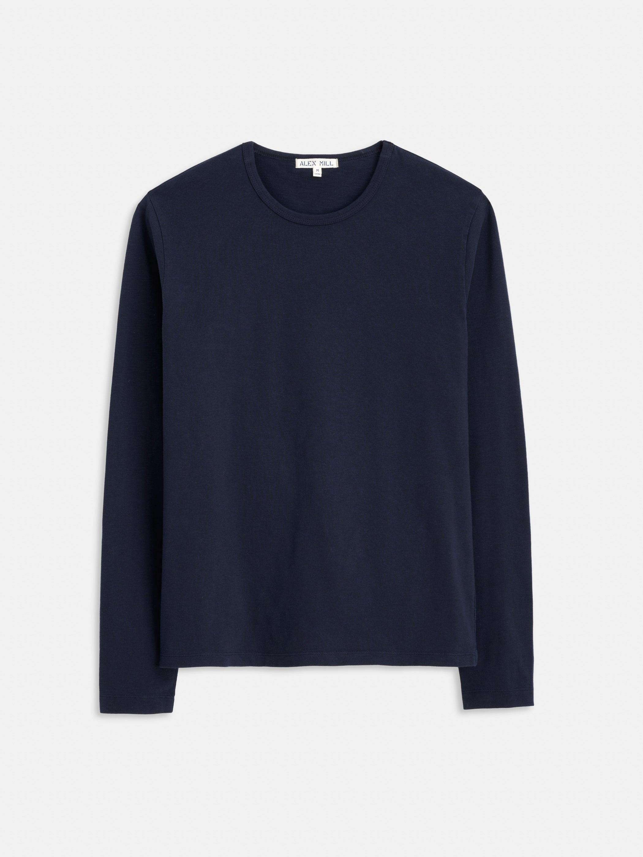 Standard Long-Sleeve T-Shirt In Slub Cotton Male Product Image