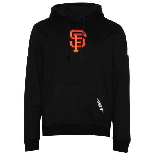 Pro Standard Mens Pro Standard Giants Homerun Fleece Pullover Hoodie - Mens Multi/Black Product Image